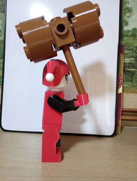 Mô Hình Harley Quinn Minifigure Khổng Lồ - In 3D - Image 11