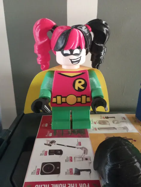 Mô Hình Harley Quinn Minifigure Khổng Lồ - In 3D - Image 15