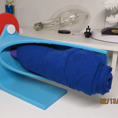 Bộ gấp áo in 3D hoàn toàn (kiểu ranger roller)