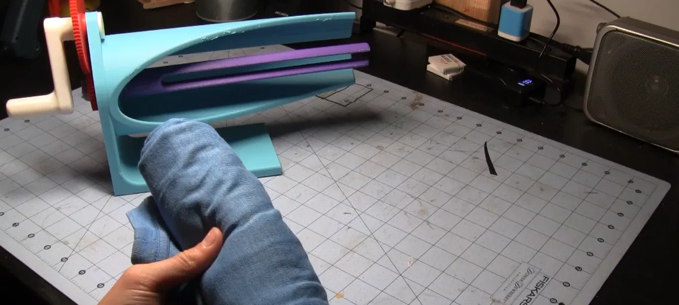 Bộ gấp áo in 3D hoàn toàn (kiểu ranger roller) - Image 7