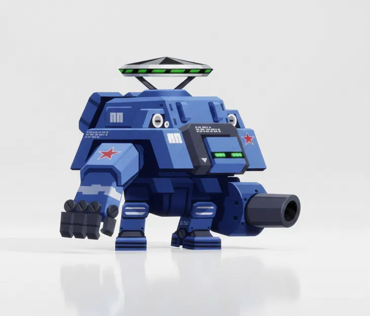 Mô Hình Mecha "Mecha 1" - Robot Tí Hon Sưu Tầm - Image 1