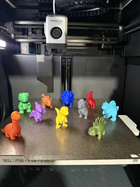 Bộ Sưu Tập Khủng Long Mini Dễ Thương (Cute Mini Dinosaur Collection) - Image 2