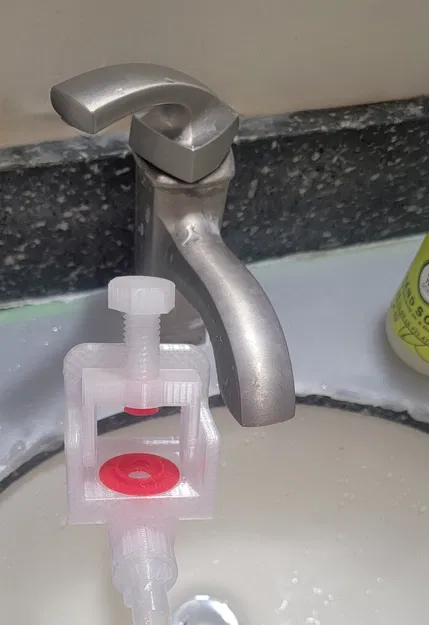 Adapter nối ống cho vòi nước dạng góc đa năng (Universal Angled Faucet Hose Adapter) - Image 3