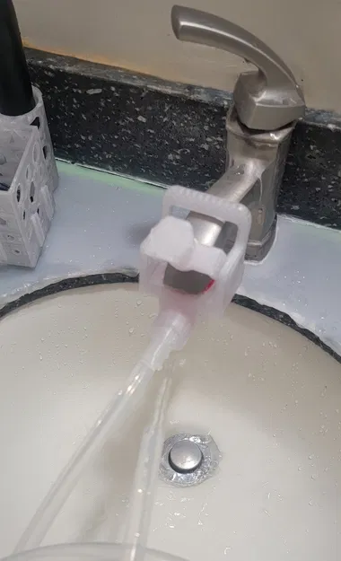 Adapter nối ống cho vòi nước dạng góc đa năng (Universal Angled Faucet Hose Adapter) - Image 4