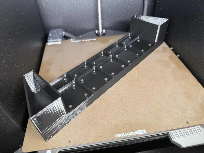 Insert lưu trữ Gridfinity hốc bên cho Prusa Core One (Base 5×1.5, gắn nam châm) - Image 10