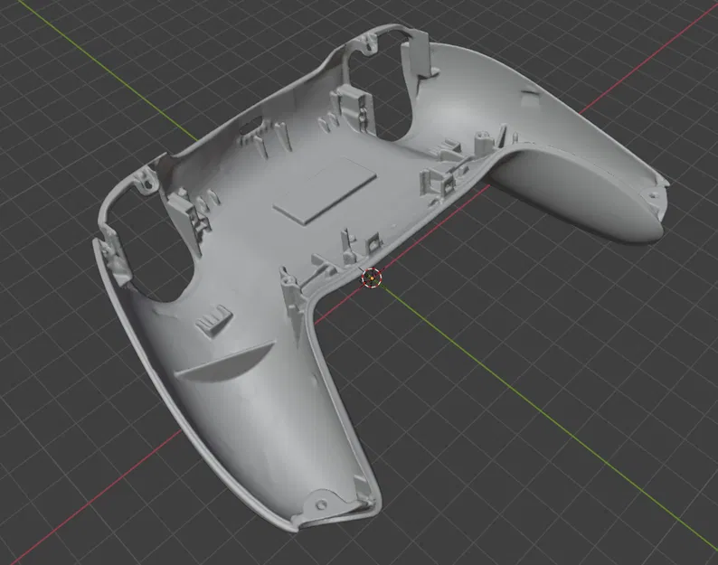 Vỏ Sau Tay Cầm DualSense PS5 - File Scan 3D Chi Tiết - Image 1