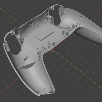 Vỏ Sau Tay Cầm DualSense PS5 - File Scan 3D Chi Tiết