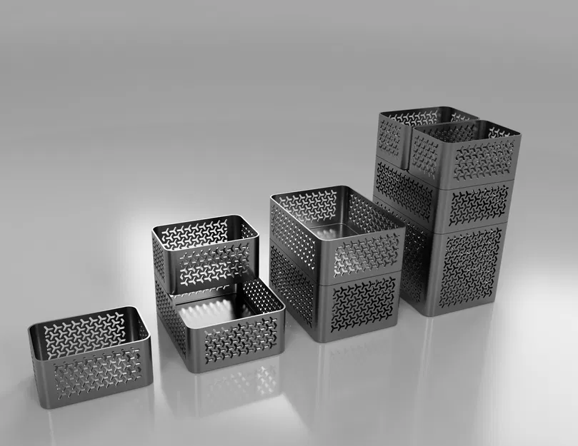 TriStar Organizer Modular Xếp Chồng – 200×150×100 mm - Image 2