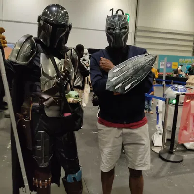 Mũ Bảo Hiểm Black Panther Cho Cosplay Độc Đáo