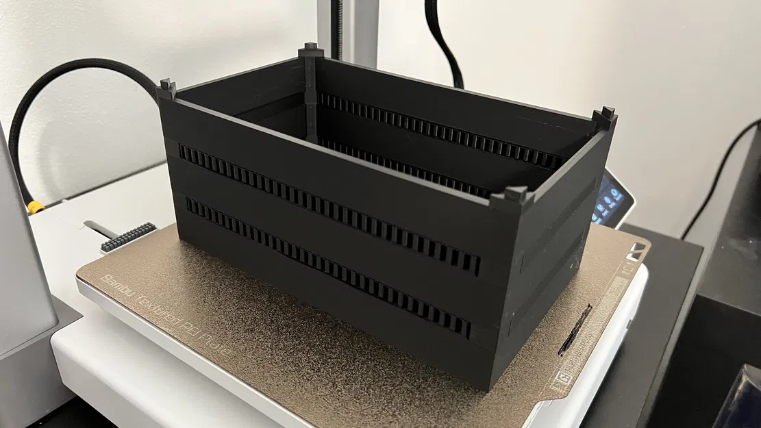 Thùng Đựng Đồ In 3D Có Thể Xếp Chồng Tiện Lợi - Image 2