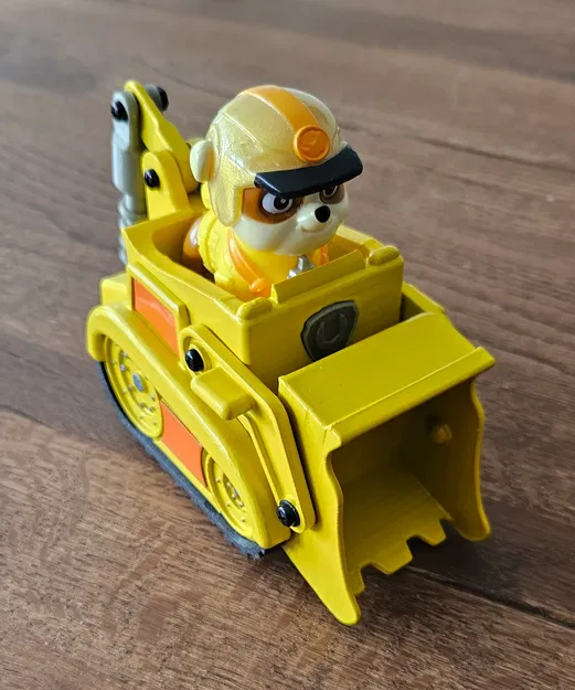 Paw Patrol Rubble Bulldozer (Xe Ủi Rubble) - Image 1