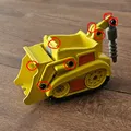 Paw Patrol Rubble Bulldozer (Xe Ủi Rubble) - Thumbnail 4