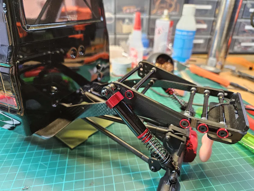 Giá đỡ giảm xóc sau Redcat Ascent Fusion V3 - Nâng cấp hiệu suất - Image 1