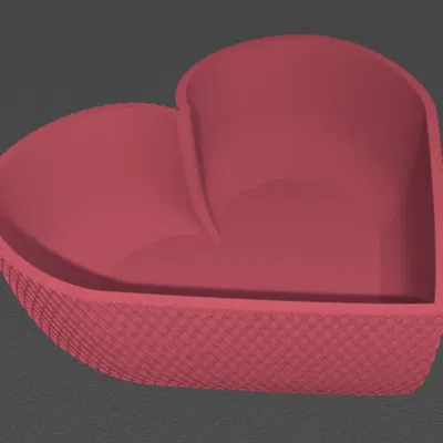 Tô Trái Tim Ngày Valentine (Valentine's Day Heart Bowl)