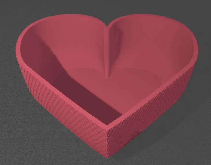 Tô Trái Tim Ngày Valentine (Valentine's Day Heart Bowl) - Image 2