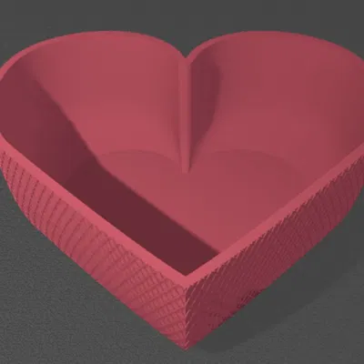 Tô Trái Tim Ngày Valentine (Valentine's Day Heart Bowl)