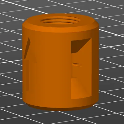 Zero Resistant PTFE Coupler M10