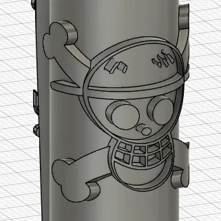 Bao đựng bật lửa Clipper One Piece - Món đồ "chất" cho fan