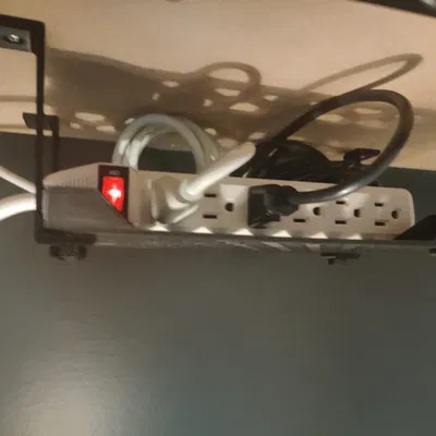 Khay quản lý dây cáp dưới bàn (Rất chắc chắn) - Cable Management Under-Desk Tray