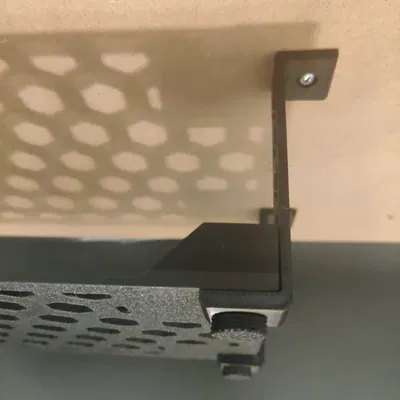 Khay quản lý dây cáp dưới bàn (Rất chắc chắn) - Cable Management Under-Desk Tray