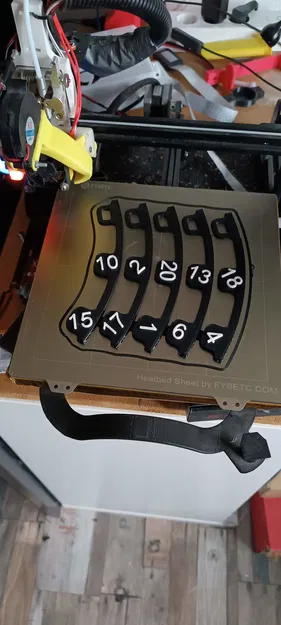 Number Ring Zahlenring Dart – Vòng số cho bảng phi tiêu - Image 2