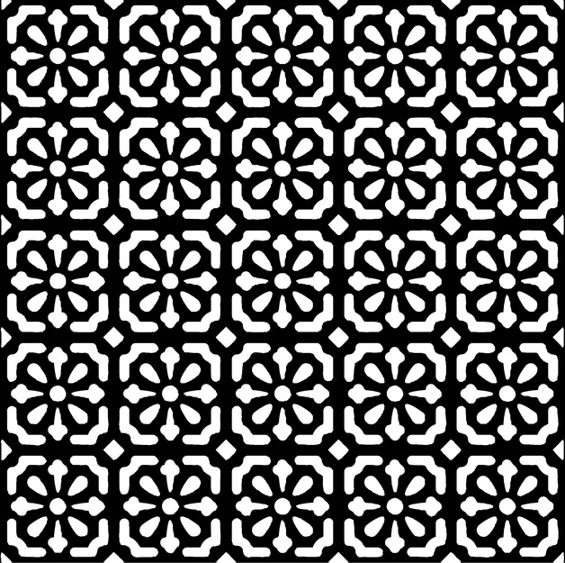 Con lăn họa tiết gạch Morocco (Moroccan Tiles Roller) - Image 1