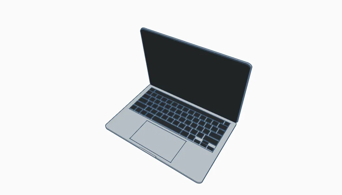 Mô Hình Máy Tính Xách Tay "Dummy 13 Laptop" In 3D - Image 1