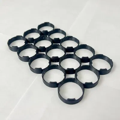 Khay giữ pin 18650 dạng tham số (Parametric 18650 battery holder)