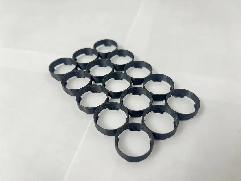 Khay giữ pin 18650 dạng tham số (Parametric 18650 battery holder) - Image 3