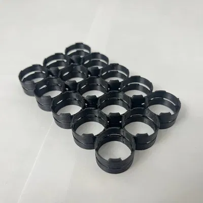 Khay giữ pin 18650 dạng tham số (Parametric 18650 battery holder)