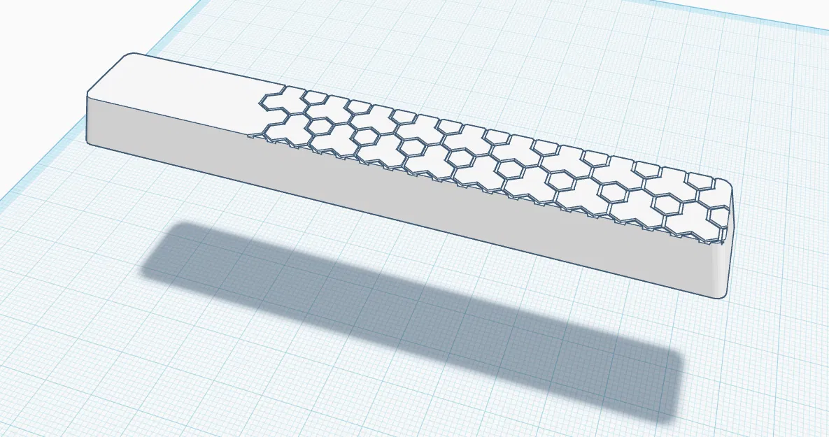 Space Bar Họa Tiết Tổ Ong Độc Đáo - In 3D Cá Tính - Image 1