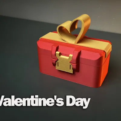 Hộp Lovers Valentine Day Box (Nơ Trái Tim) cho Ngày Valentine
