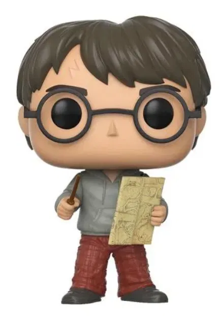 Mô Hình 3D Harry Potter Cùng Tấm Bản Đồ}`);); - Phiên Bản Funko POP! - Image 1