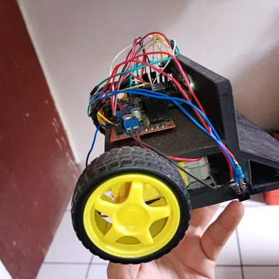 Robot Sumo Tự Chế Từ Mô Hình In 3D