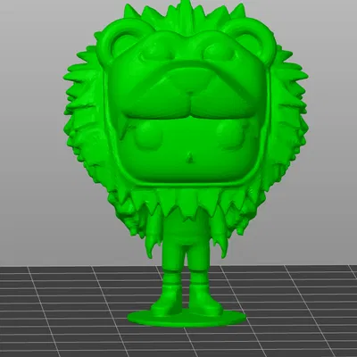 Mô Hình Funko Pop Luna Lovegood Đội Mũ Sư Tử - In 3D