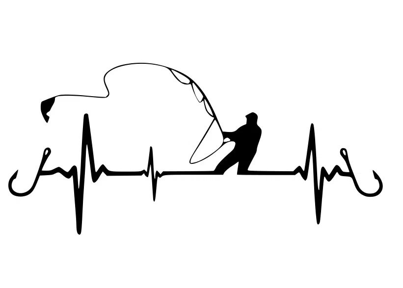 Trang Trí "Nhịp Đập Câu Cá" 3D Độc Đáo Cho Người Yêu Thích Câu Cá - Image 1