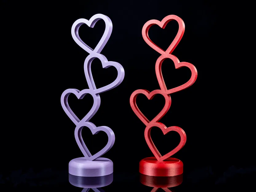 Heart Tower - Decor Valentine - Image 1