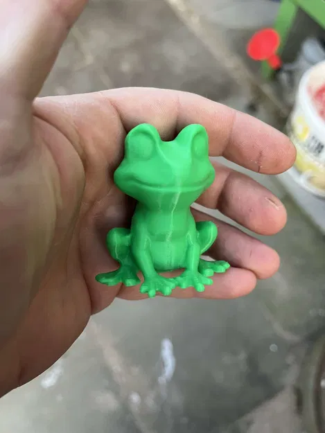 Ếch Dễ Thương Ngồi (Cute Frogs Sitting) - Image 4