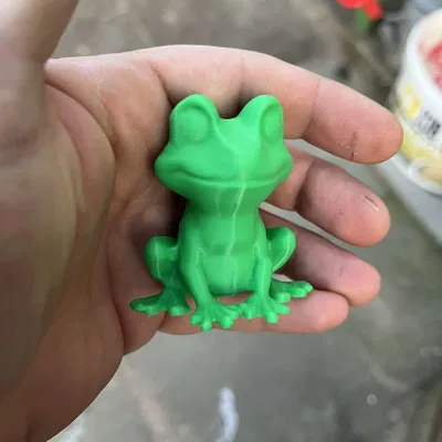 Ếch Dễ Thương Ngồi (Cute Frogs Sitting)