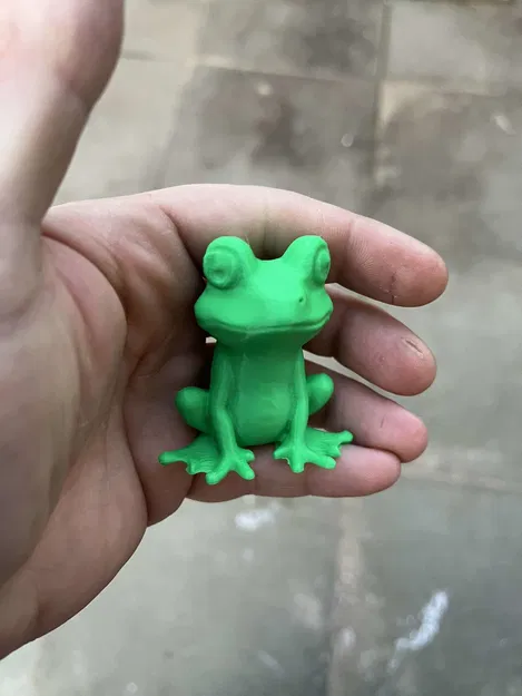 Ếch Dễ Thương Ngồi (Cute Frogs Sitting) - Image 5