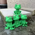 Ếch Dễ Thương Ngồi (Cute Frogs Sitting) - Thumbnail 6