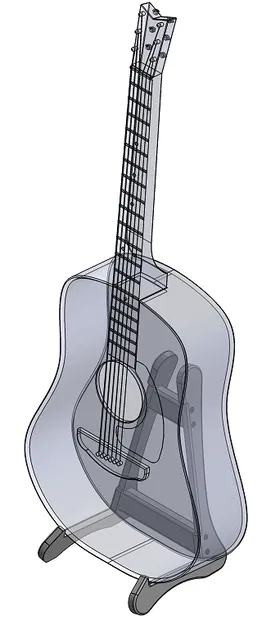 Chân Đỡ Guitar In 3D Tiện Lợi & Phong Cách - Image 5