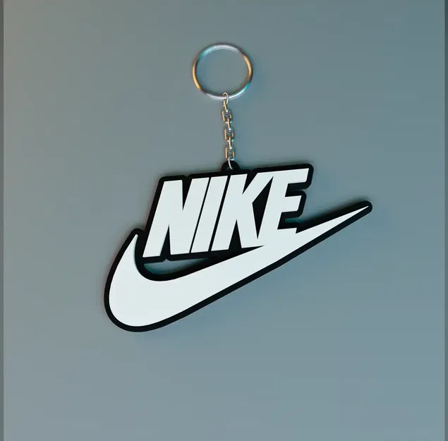 Móc Khóa Logo Nike 3D - Image 1