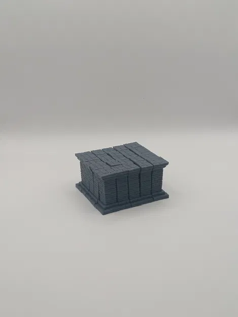 Fidget Pixel Cube – Khối Pixel Fidget In Một Lần (Print in Place) - Image 6