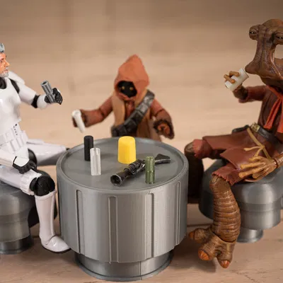 Bộ Bàn Ăn Cantina Star Wars – Black Series Diorama