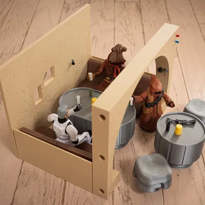 Bộ Bàn Ăn Cantina Star Wars – Black Series Diorama