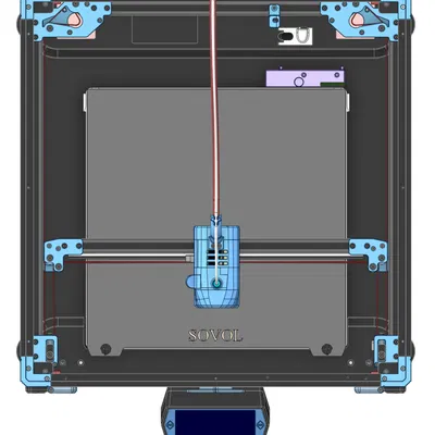 Hệ thống tăng đai Z cho Sovol SV08 (Z Belt tensioner system)