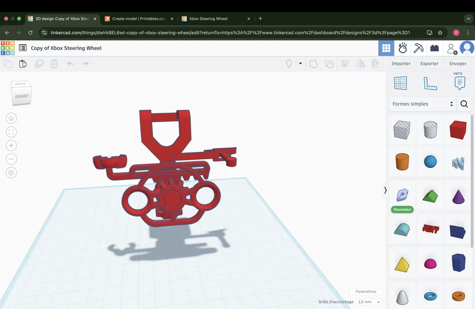 Vô Lăng Xbox 3D Print - Trải Nghiệm Đua Xe Chân Thực - Image 2