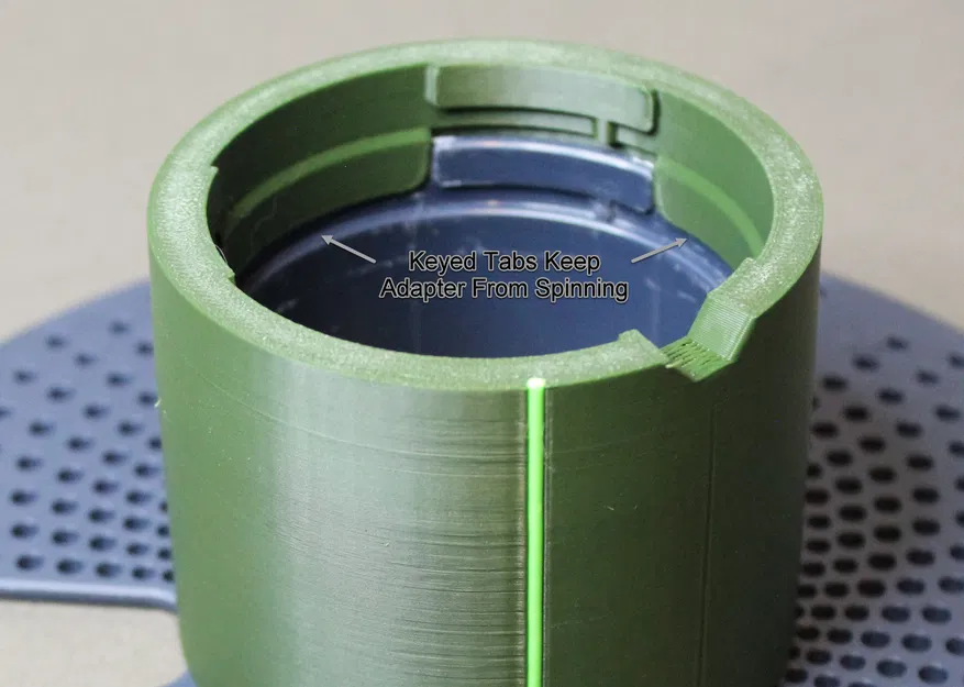 Adapter cuộn The Ultimate Sunlu-to-Bambu Spool Adapter - Image 5