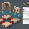 Sample Dungeon - Dragon's Rest Clip System (Bộ mẫu dungeon kẹp DRCS) - Thumbnail 6
